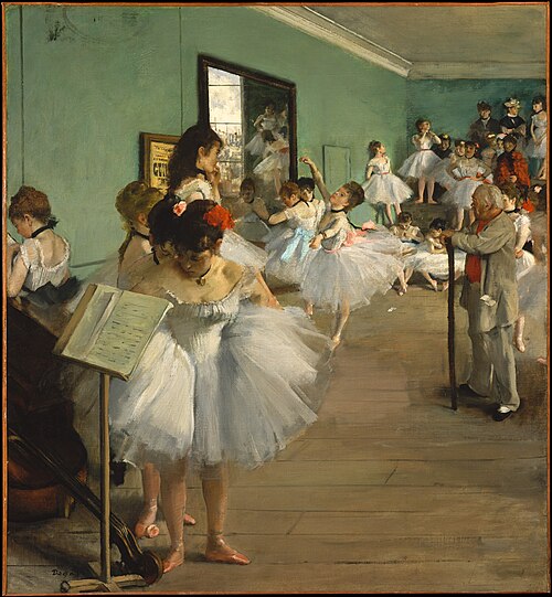 Degas, The Dance Class
